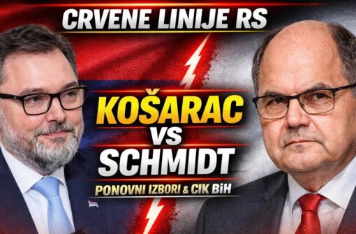 Košarac: Ministri ne rade u interesu naroda? O Schmidtu, Konakoviću i crvenim linijama Srpske