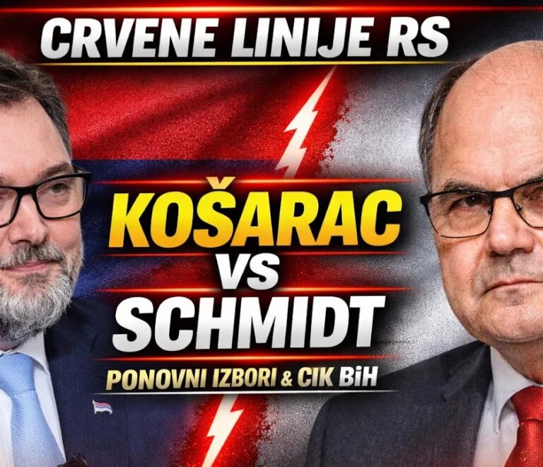 Košarac: Ministri ne rade u interesu naroda? O Schmidtu, Konakoviću i crvenim linijama Srpske
